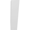 Ekena Millwork 3-in. W x 8-in. D x 12-in. H Traditional Architectural Grade PVC Knee Brace BRCP03X08X12TRA - alternate 4
